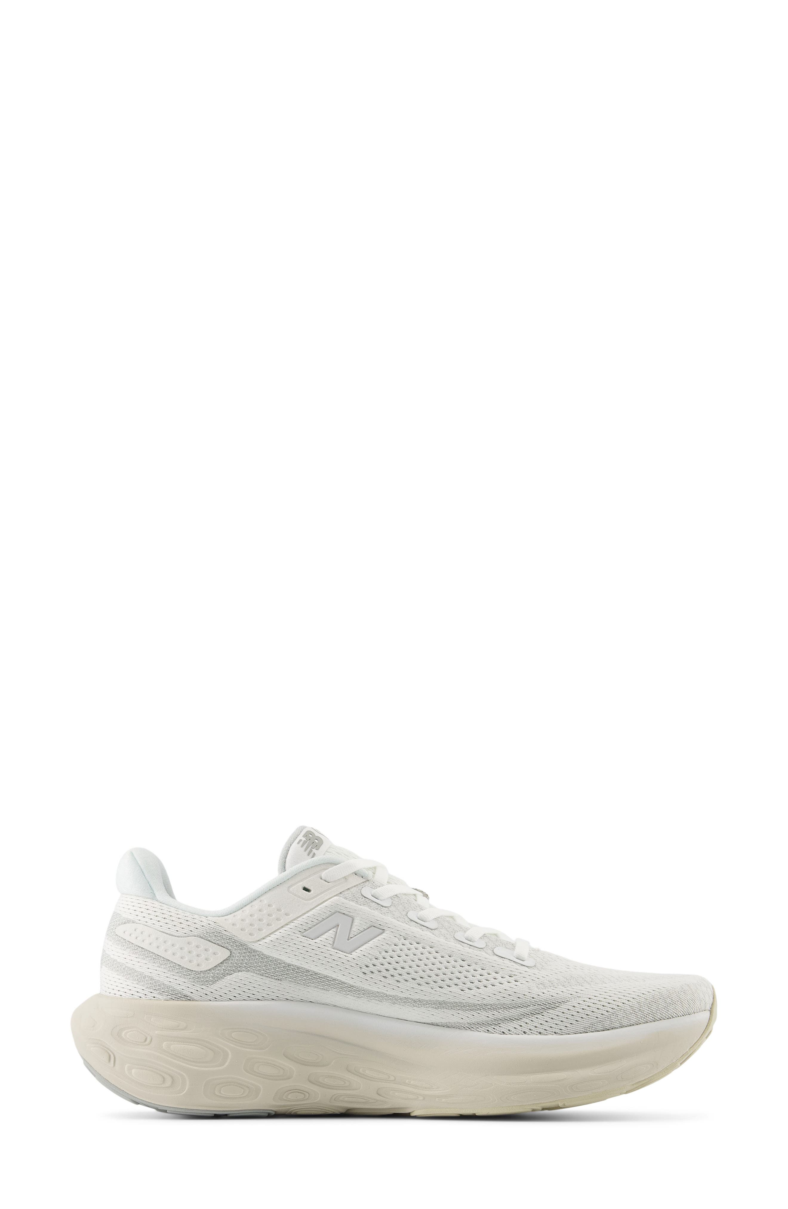 Fresh Foam X 1080 v13 Running Shoe, Alternate, color, WHITE/ TIMBERWOLF