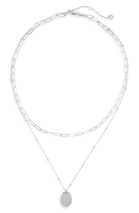 Demi Fine Layered Pendant Necklace