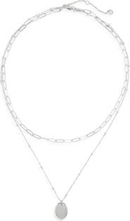 Nordstrom Demi Fine Layered Pendant Necklace
