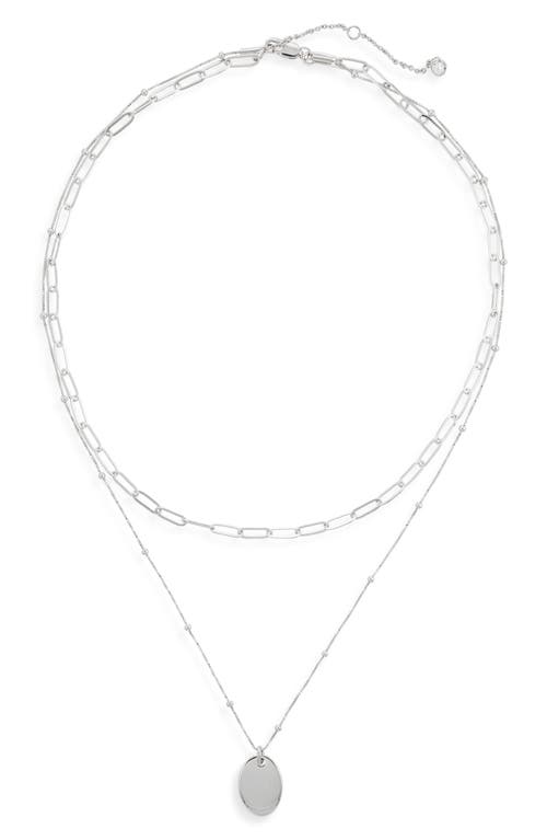 Nordstrom Demi Fine Layered Pendant Necklace