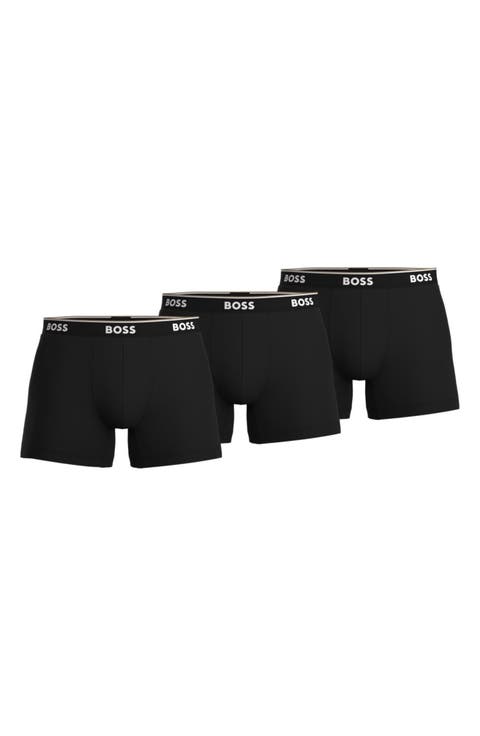 3-Pack Power Stretch Cotton Boxer Briefs