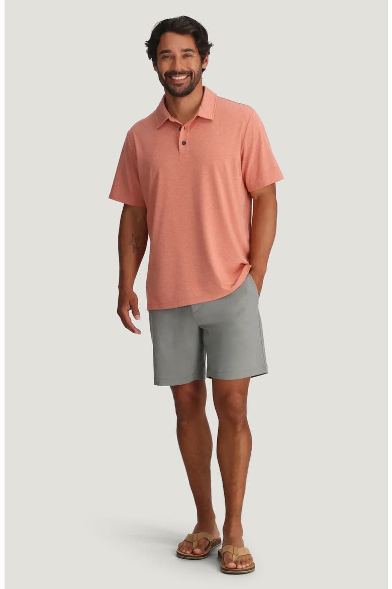 Palmera Hybrid Shorts, Alternate, color, CEMENT