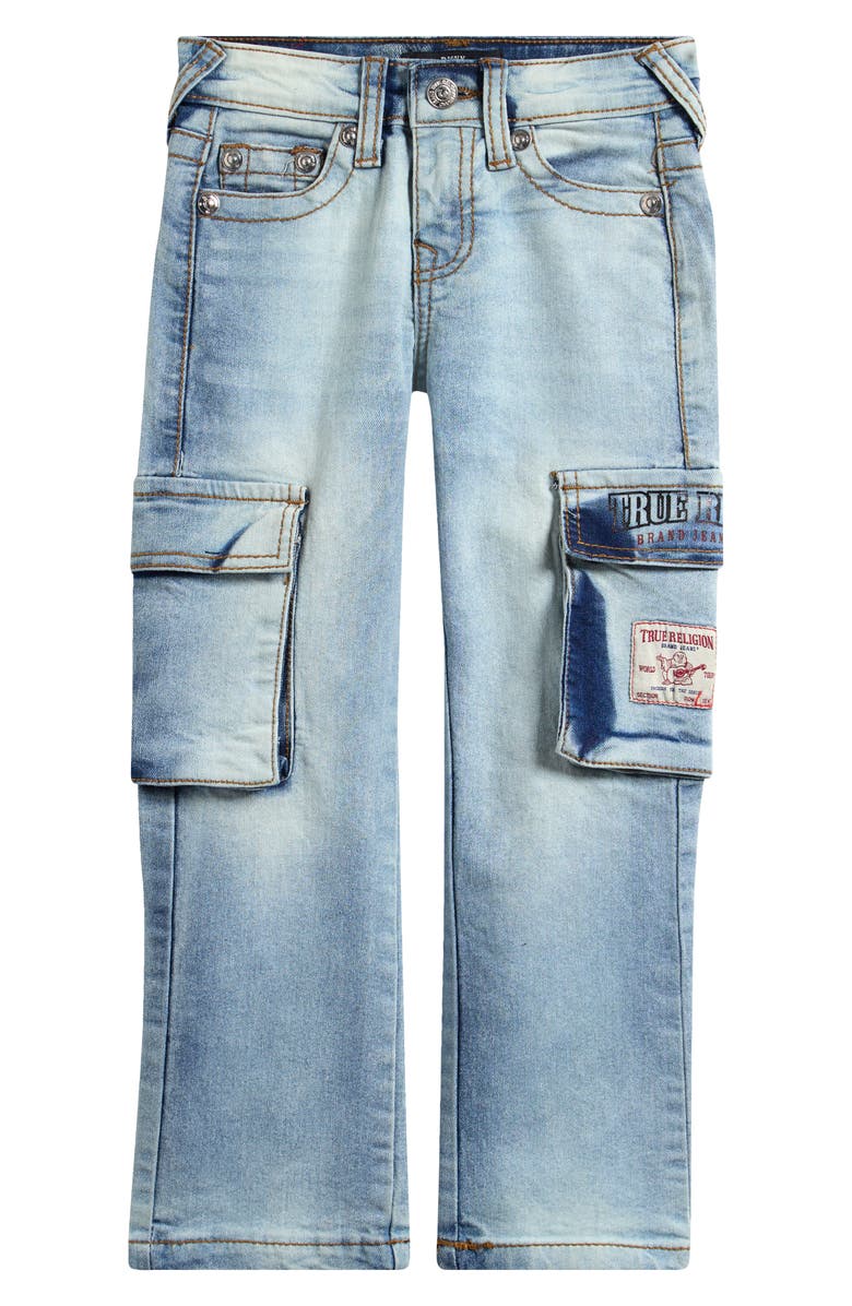True Religion Kids' Cargo Jeans, Main, color,