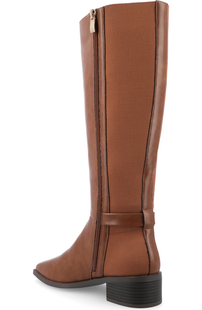 Journee Collection Londyn Boot, Alternate, color, Cognac