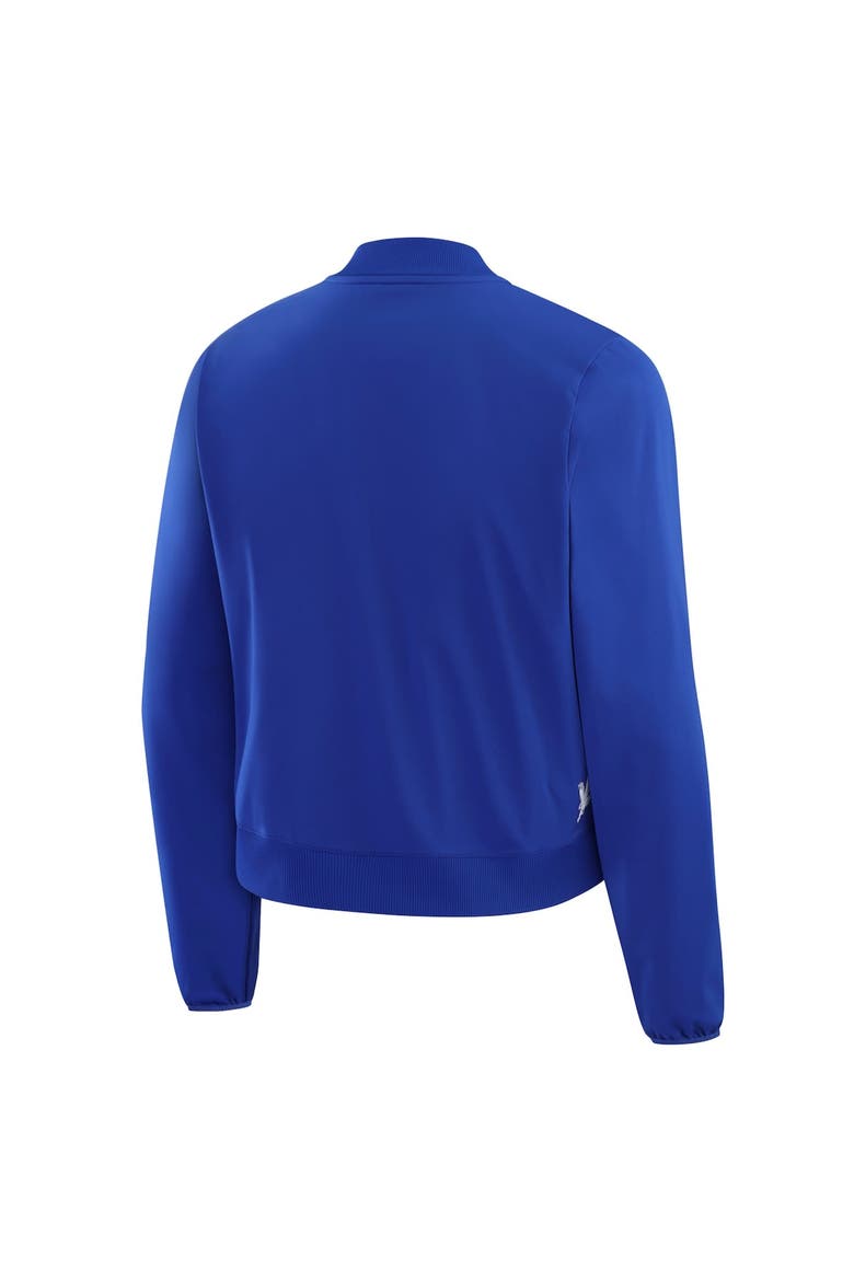 Women's Nike Blue Team USA Bliss Performance Full-Zip Bomber Jacket, Alternate, color, Blue