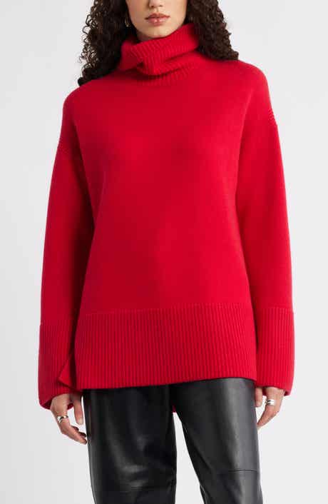 Nordstrom Wool & Cashmere Turtleneck Sweater