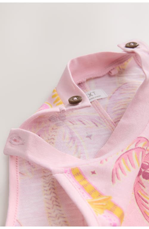 Next Kids' Tropical Palm Cotton Romper