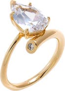 BY ADINA EDEN CZ Pear Claw Ring