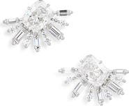 Nadri Stellar Halo Stud Earrings