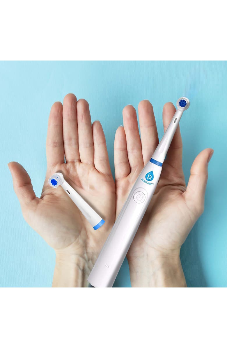 PURSONIC Power Rechargeable Electric Toothbrush With UV Sanitizing Function, Alternate, color, Multicolor