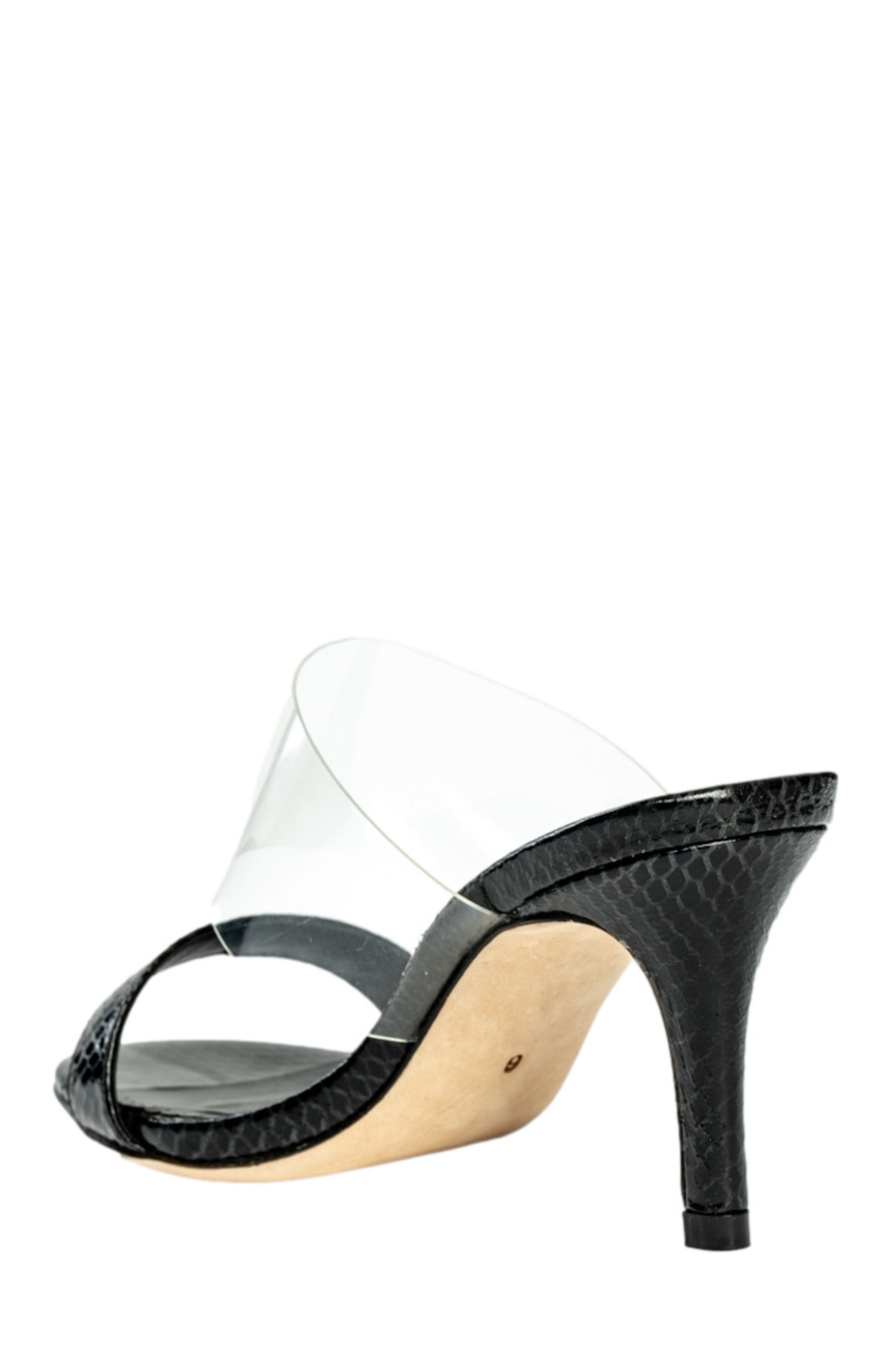 Allegra James Chelsea Snake Print Sandal, Alternate, color, 