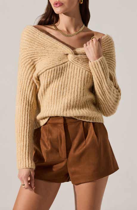 ASTR the Label Franisbel Off the Shoulder Sweater