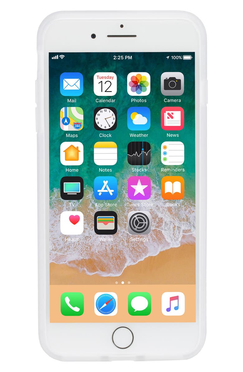 Incase Designs Pop Case Clear iPhone 7 Plus/8 Plus Case, Main, color, 