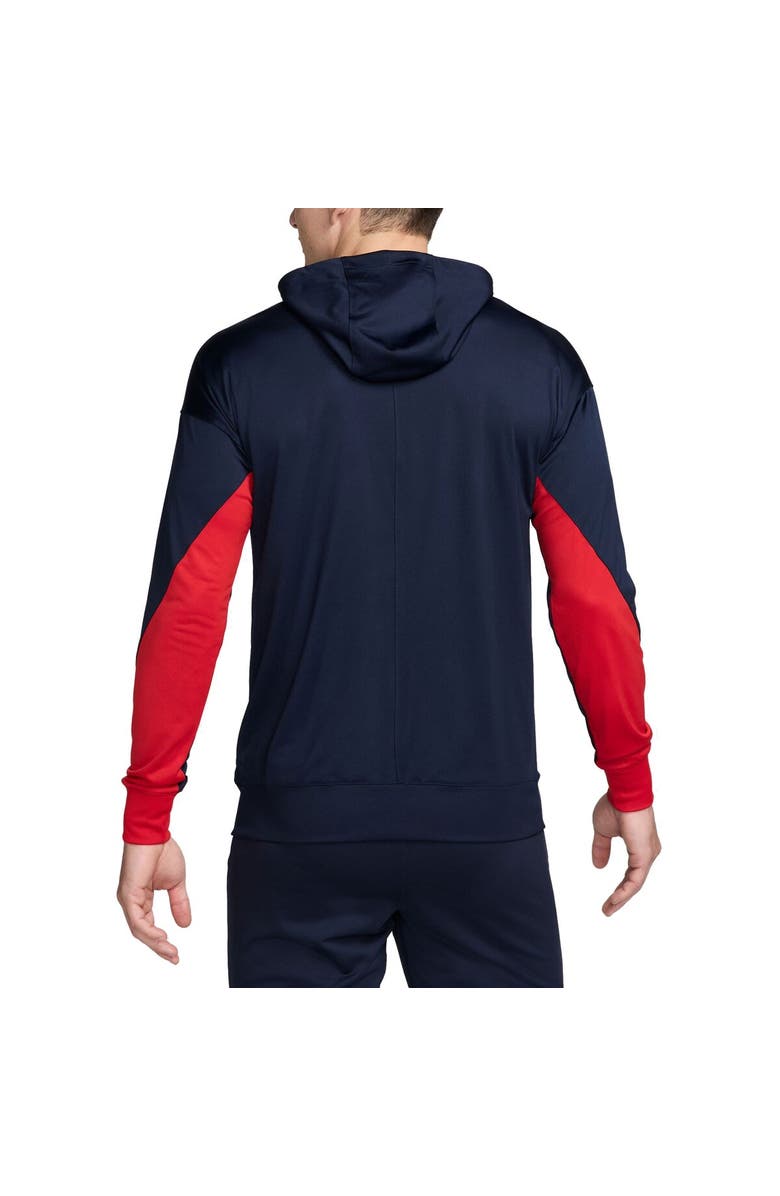Nike Men's Nike Navy USMNT 2024 Strike Performance Hoodie Track Jacket, Alternate, color,
