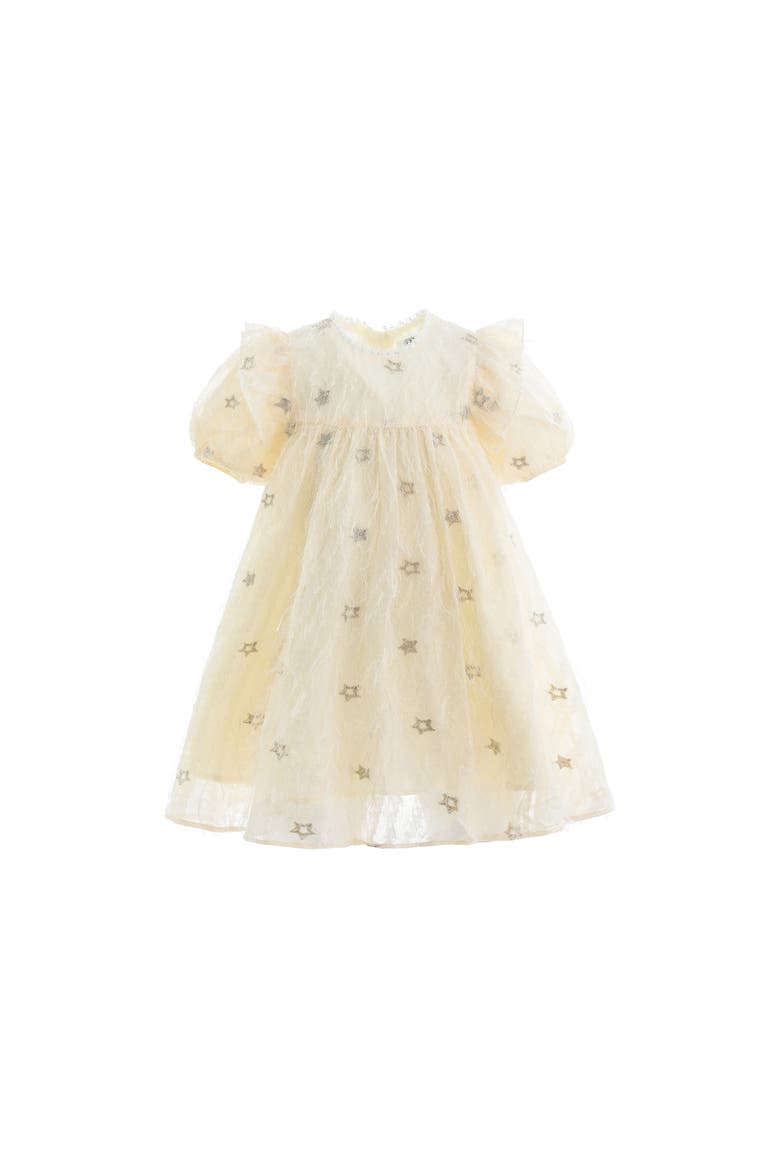 Stella Tulle Dress, Alternate, color, Cream