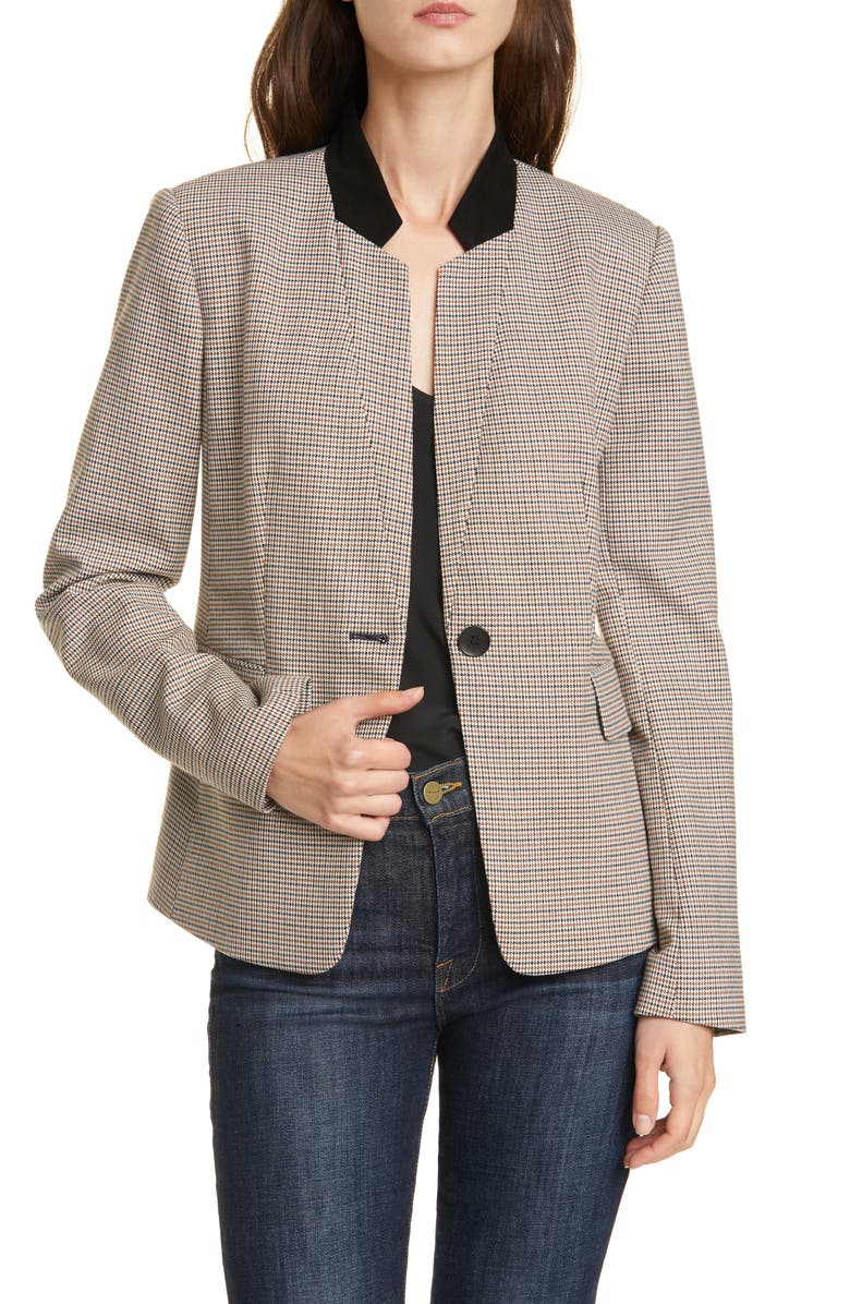 Nordstrom Signature Suede Collar Jacket, Main, color,