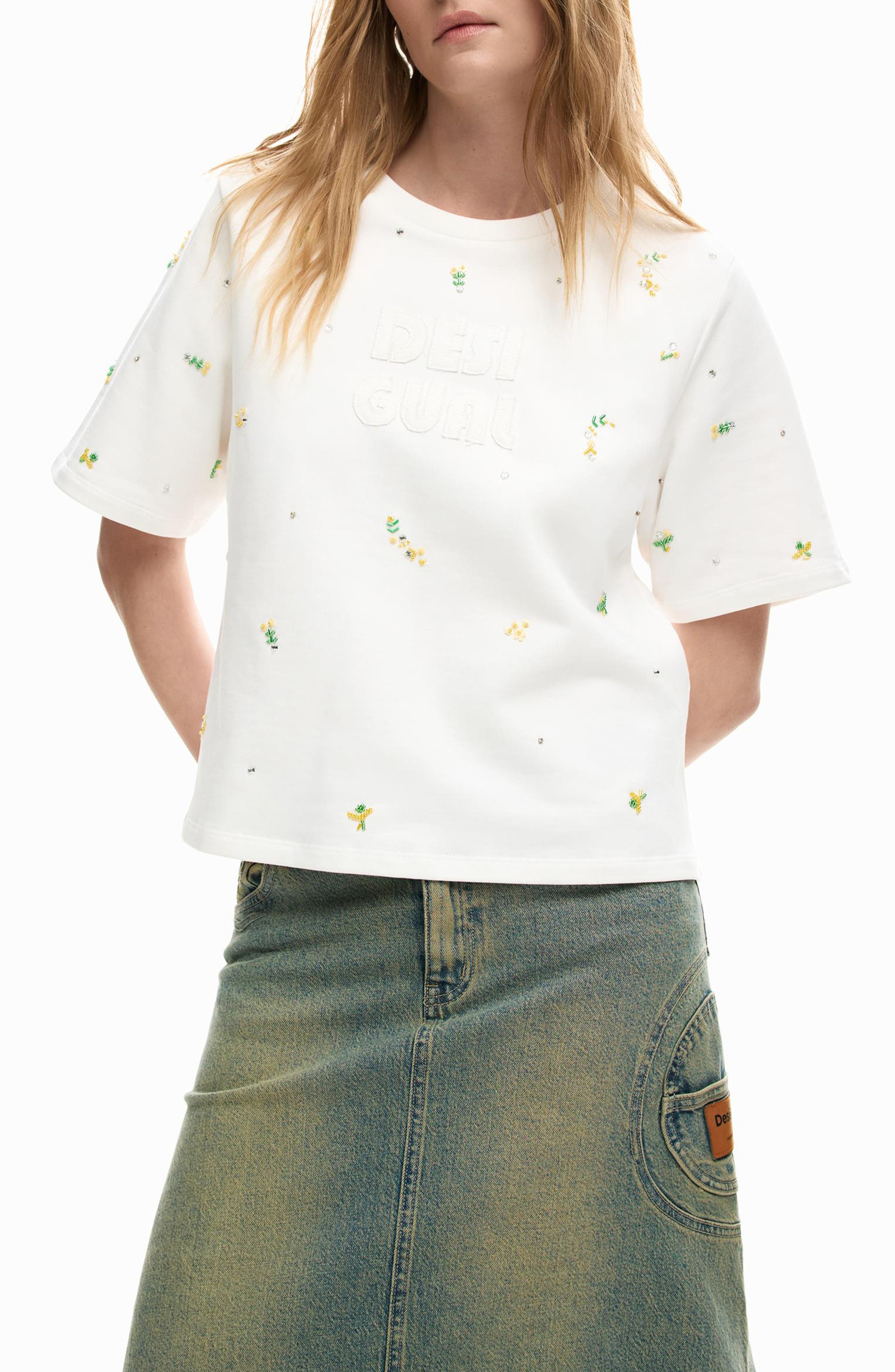 Logo Applique T-Shirt - image 3