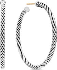 David Yurman Cable Hoop Earrings
