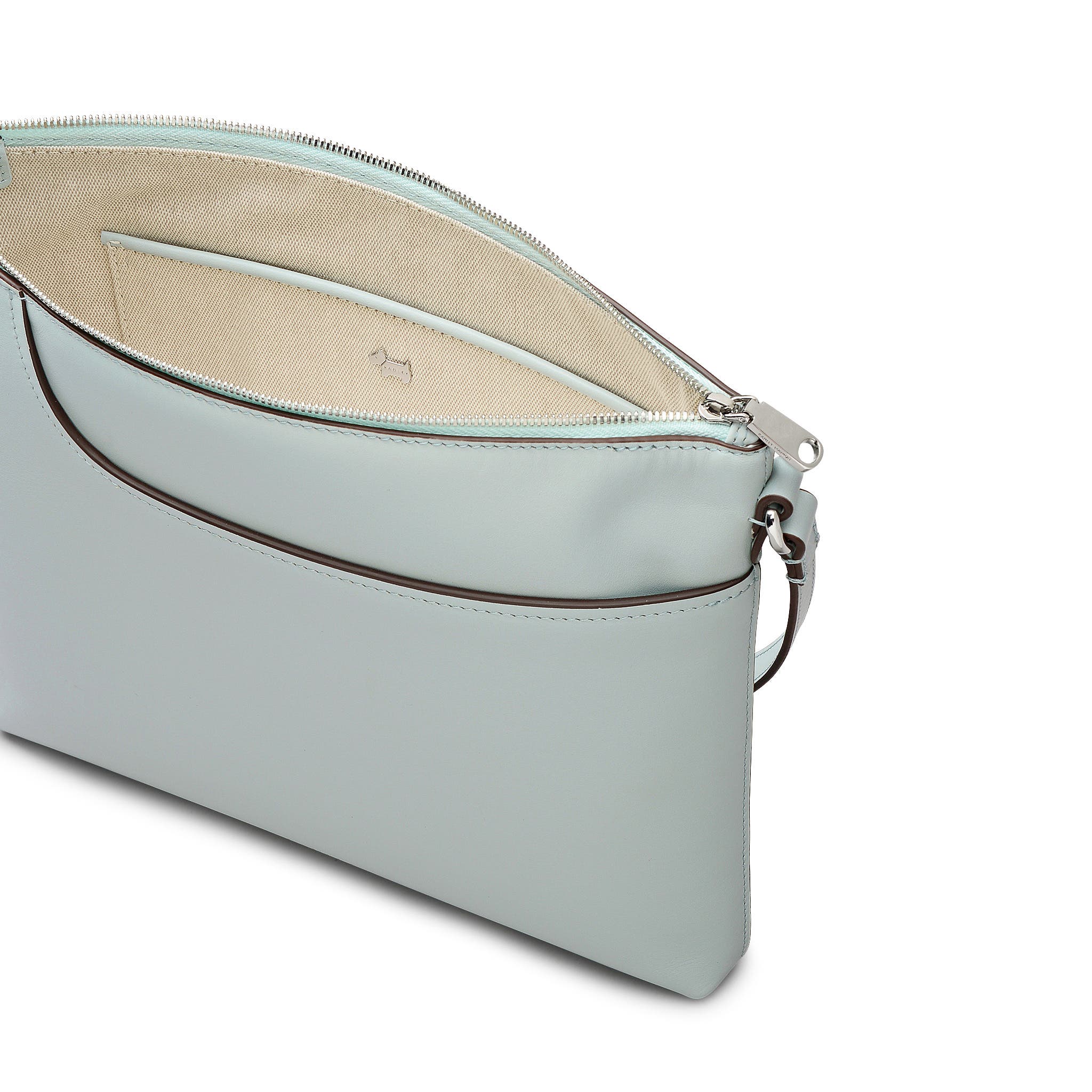 Pockets Large Ziptop Crossbody Bag, Alternate, color, Seafoam