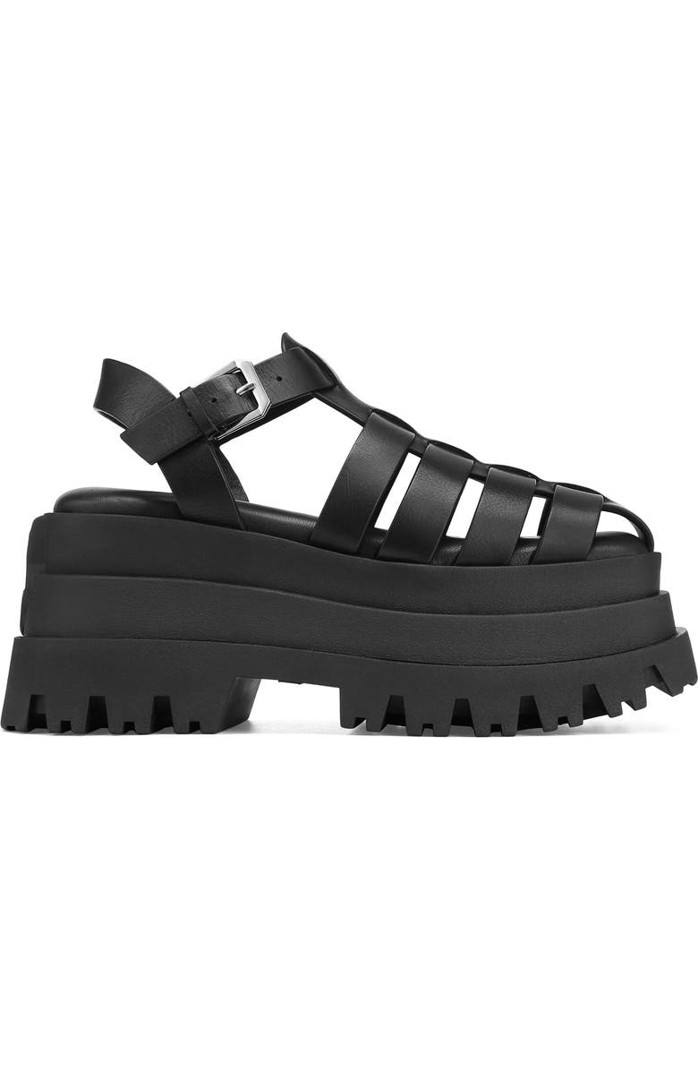 Naked Wolfe Devil Platform Fisherman Sandal, Alternate, color,