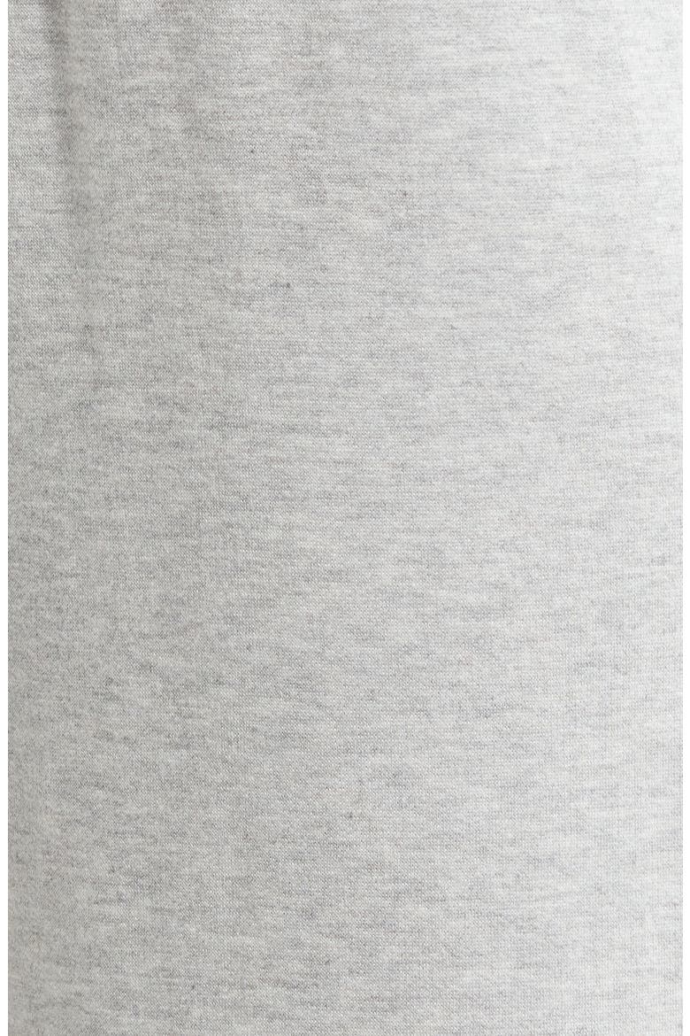 Andie Oversized Modal Fleece Sweatpants, Alternate, color, HEATHER GREY