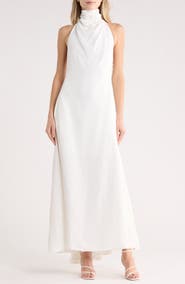 TWP Lolita Halter Maxi Dress