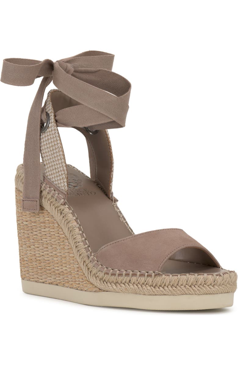 Vince Camuto Bendsen Wedge Sandal, Main, color, Truffle Taupe