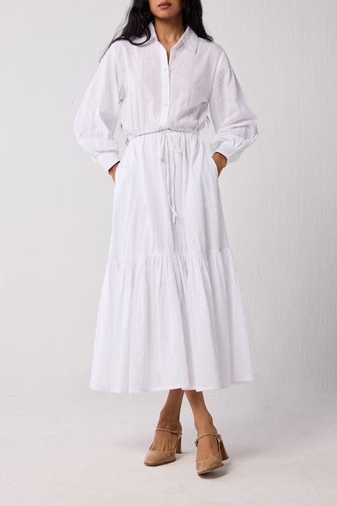 Flowing Tiered Maxi Dress