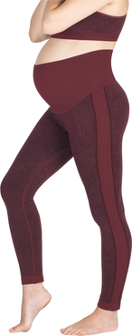 Modern Eternity Maternity Ella Activewear Seamless Maternity Leggings