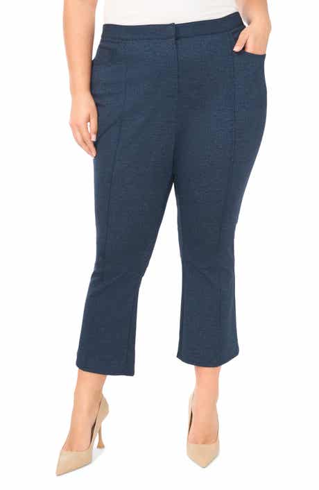 Pintuck Kick Flare Pants