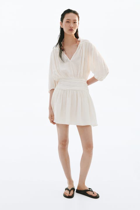 Draped Tunic Dress