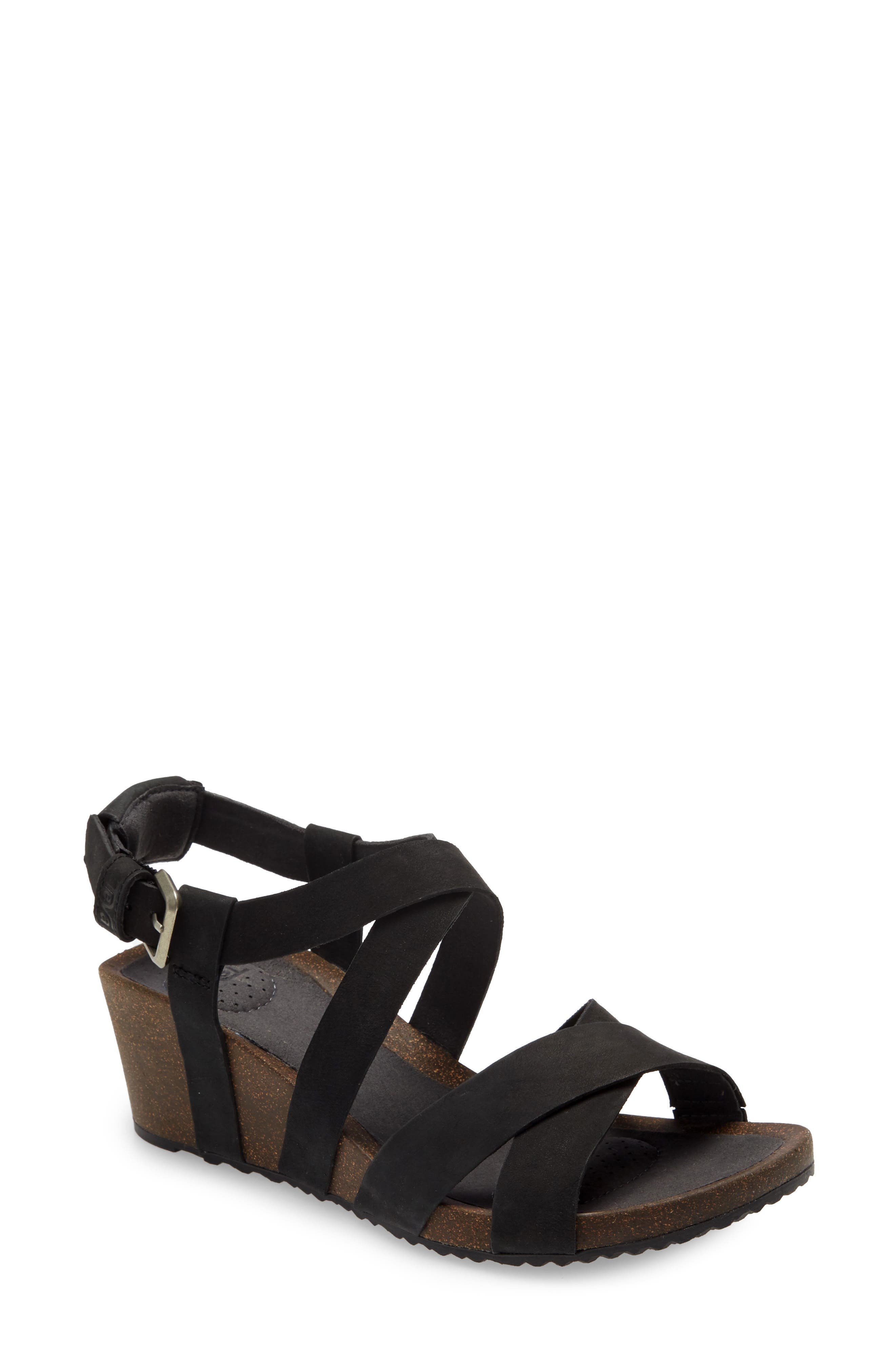 Teva Mahonia Strappy Wedge Sandal, Main, color, 