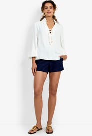 Trina Turk Lambro Peasant Top
