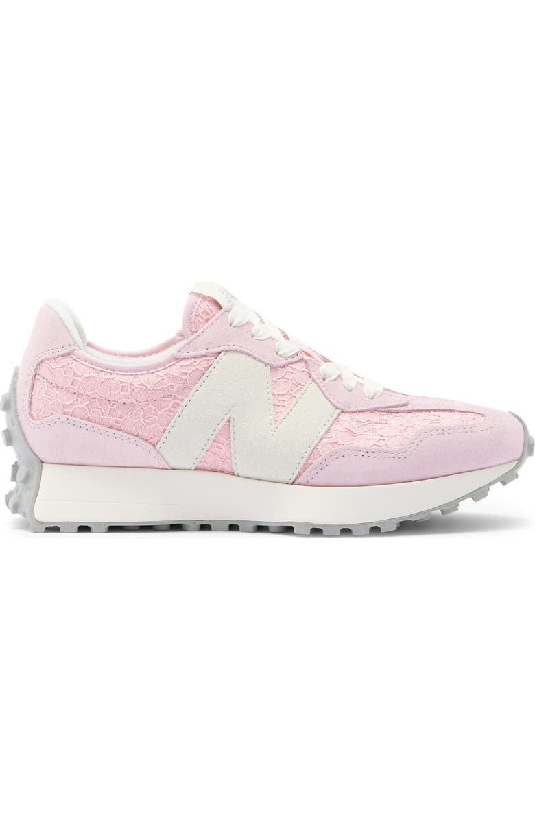 New Balance 327 Lace Sneaker, Alternate, color, Rose Sugar/ Sea Salt