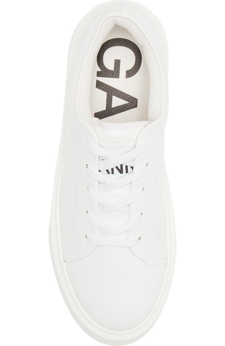 Ganni Sporty Mix Monochrome Sneaker, Alternate, color,