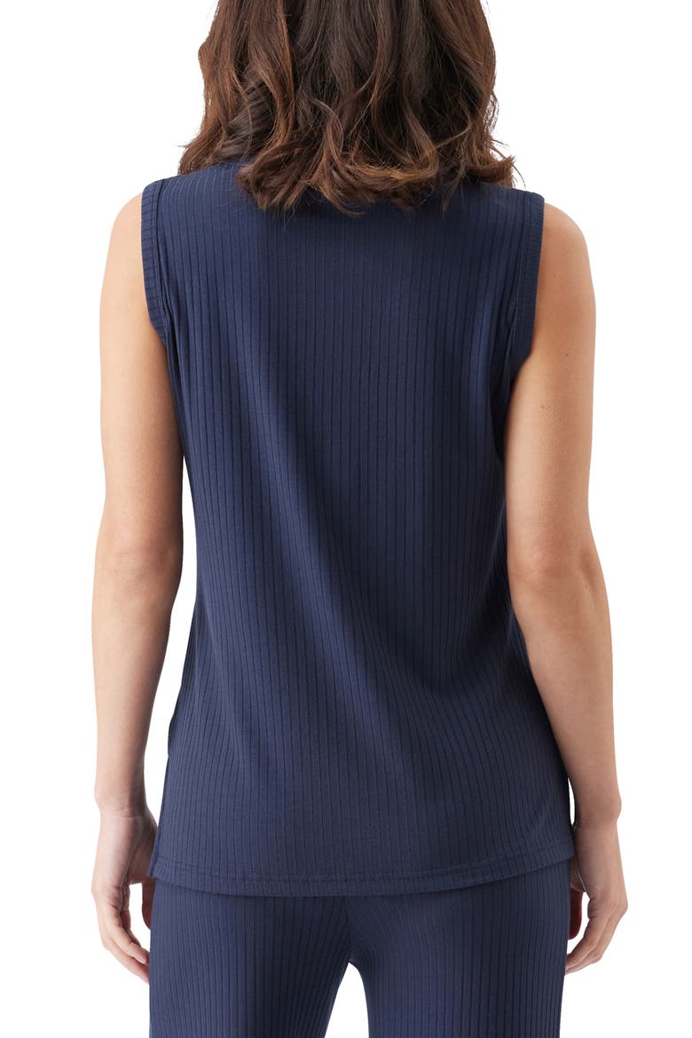 Peter Rib Nursing Tank, Alternate, color, Navy