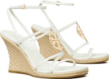 スネークレザー★送料&関税込み★TB★CAPRI MILLER WEDGE SANDAL Capri Miller Espadrille Wedge Sandal, Caramel Corn / Gold