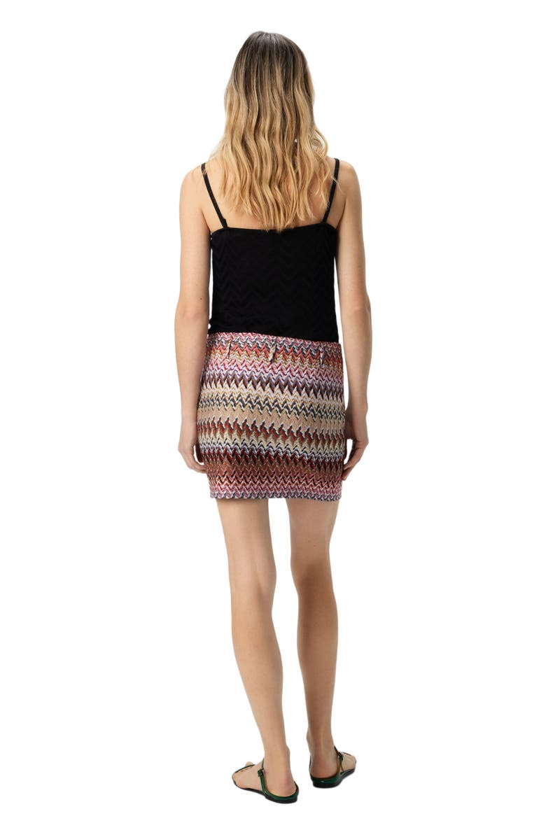 Missoni Mini Skirt With Zigzag Pattern, Alternate, color, Multicoloured