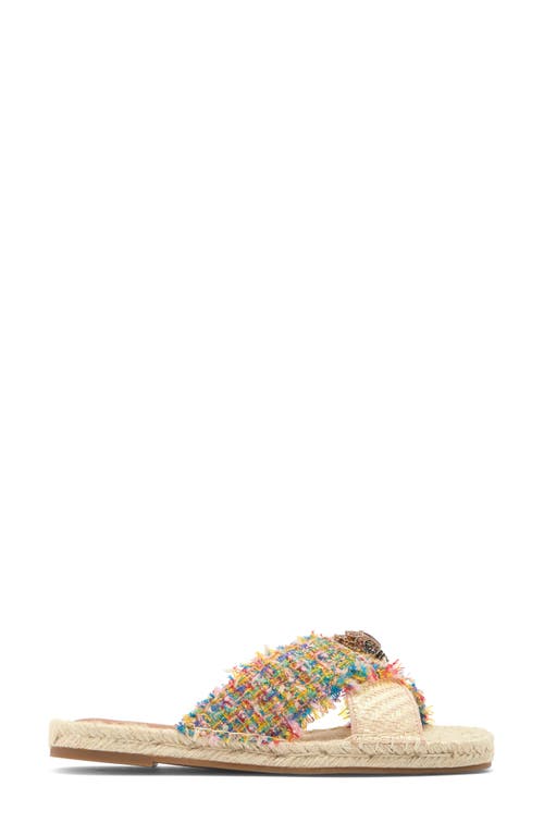 Kurt Geiger London Kensington Espadrille Slide Sandal In Beige
