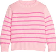 BISBY Kids' Knit Striped Sweater