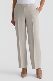 KASPER The Claire Pebble Crepe Pants