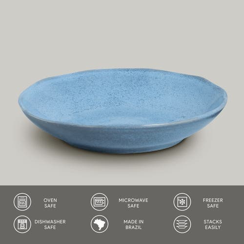 Porto Brasil Salad Bowl Set Of 6 In Blue