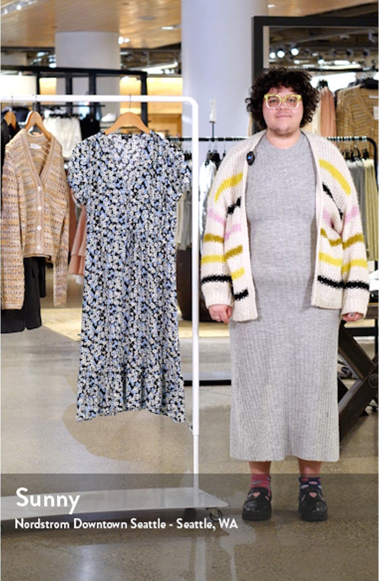 Kiki Floral Midi Dress, sales video thumbnail