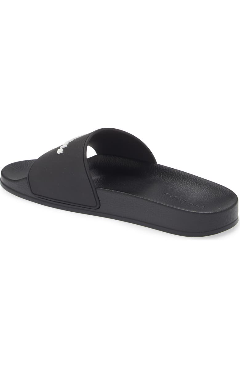 Palm Angels Essential Logo Pool Slide Sandal, Alternate, color,