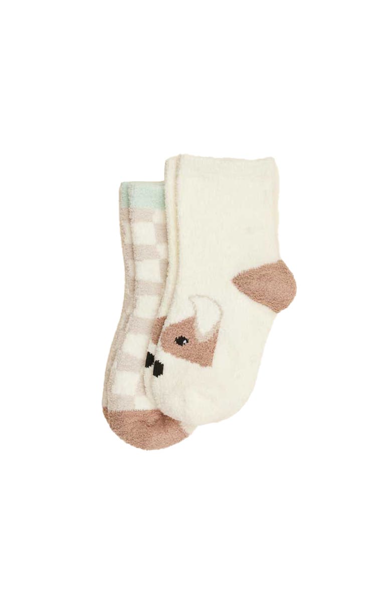 Warmies Puppy Crew Sock Set, Main, color, Multi Color