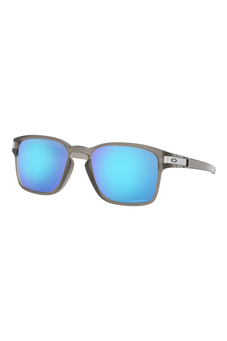 Latch 55mm Prizm™ Rectangular Sunglasses, Alternate, color, GREY
