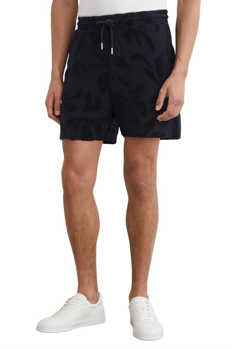 Voss Drawstring Shorts, Main, color, NAVY