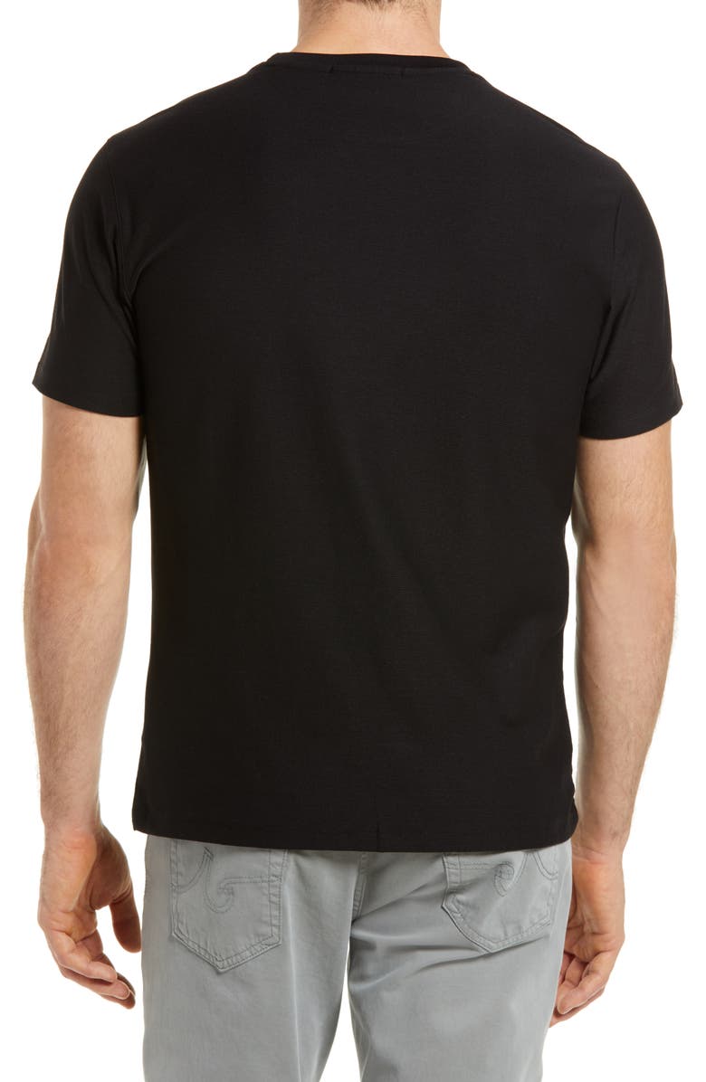 Robert Barakett Hickman Solid T-Shirt, Alternate, color, Black