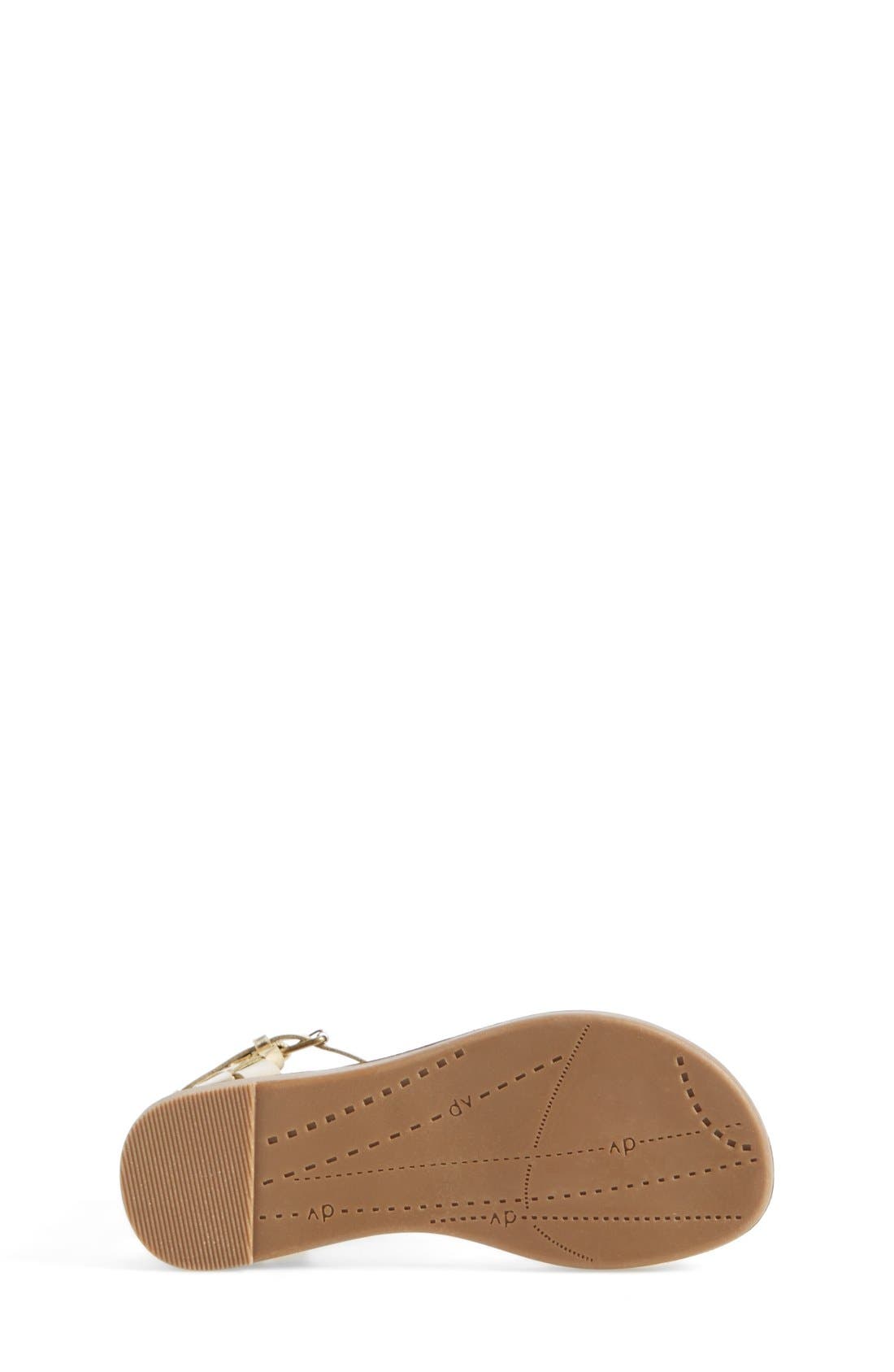 DV by Dolce Vita 'Braya' Sandal, Alternate, color, GOLD METALLIC