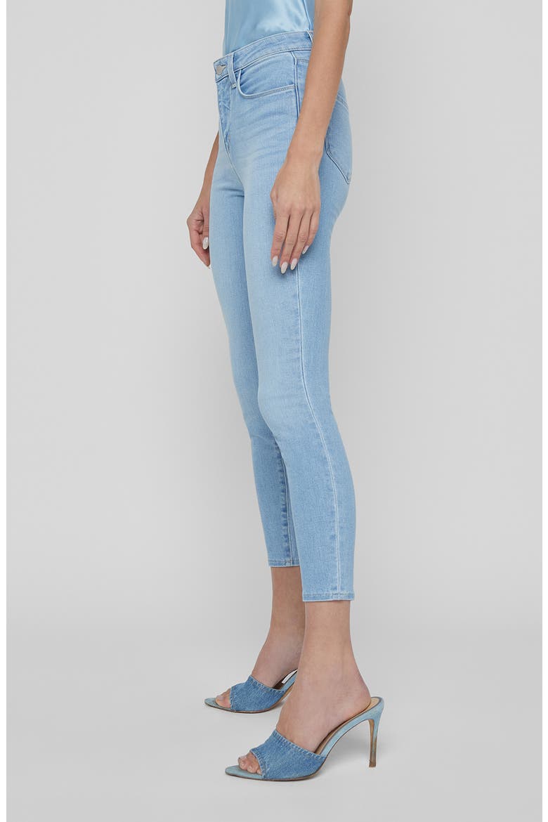 Margot High Waist Crop Skinny Jeans, Alternate, color, CRUZ